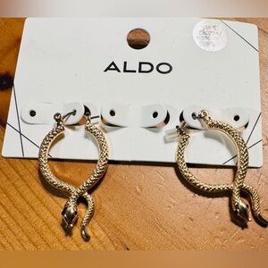 ALDO SNAKE EARRINGS